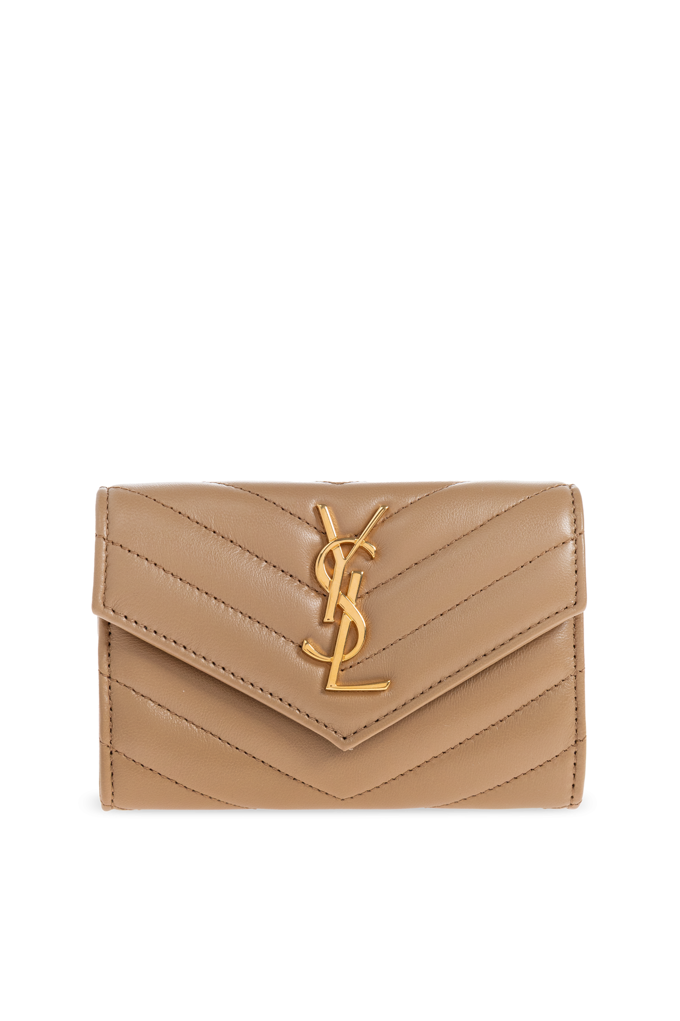 Saint Laurent Leather wallet with logo | Women's | Vitkac